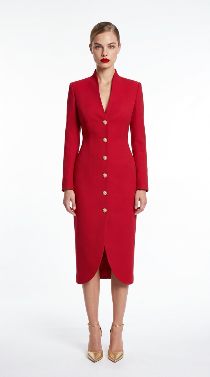 Платье миди от Speranza Couture