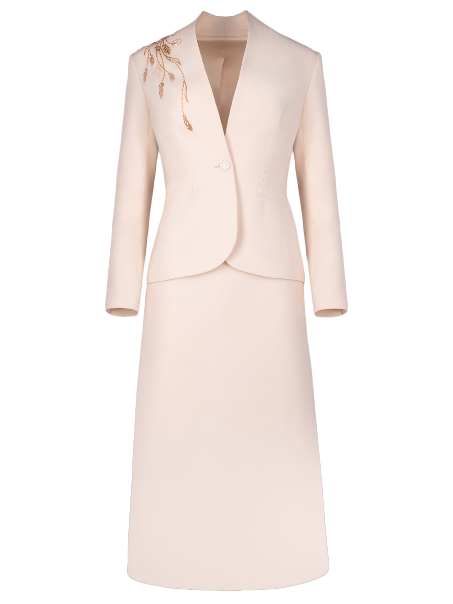 Костюм от Speranza Couture c вышивкой ручной работы 